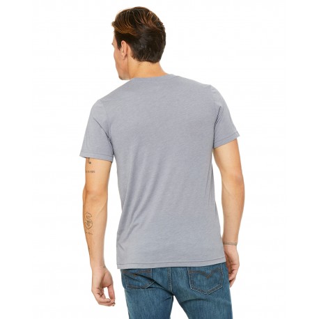 3413C Bella + Canvas 3413C Unisex Triblend T-Shirt STORM TRIBLEND