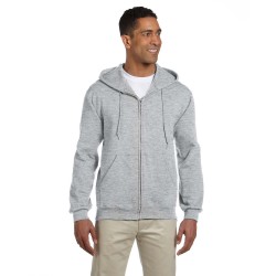Jerzees 4999 Adult Super Sweats Nublend Fleece Full-Zip Hooded Sweatshirt
