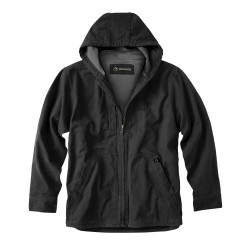 Dri Duck DD5090T Men's 100% Cotton 12 Oz. Canvas/Polyester Thermal Lining Hooded Tall Laredo Jacket