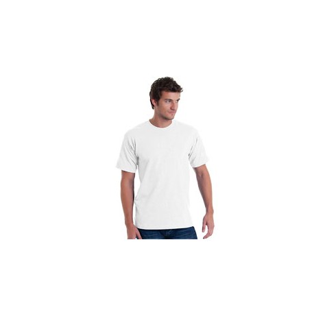 BA5040 Bayside BA5040 Adult 5.4 Oz., 100% Cotton T-Shirt WHITE