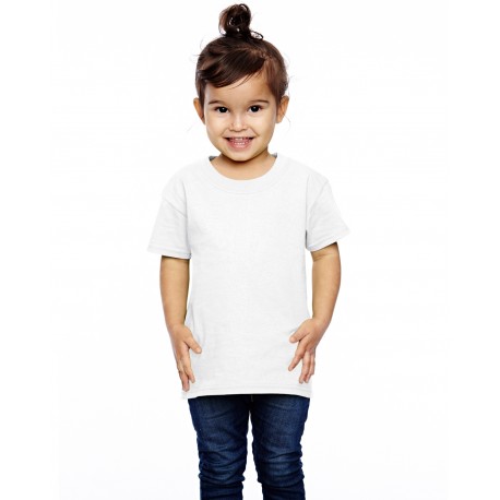 T3930 Fruit of the Loom T3930 Toddler Hd Cotton T-Shirt WHITE