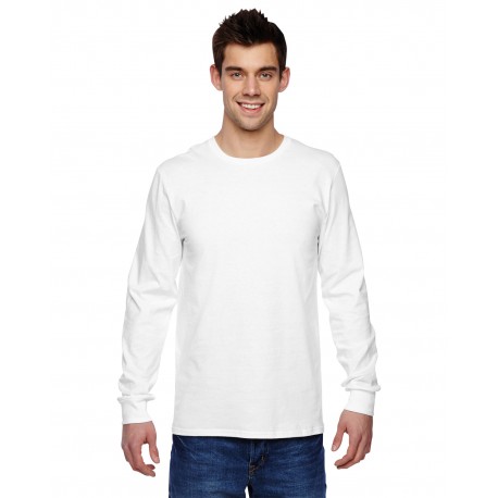 SFLR Fruit of the Loom SFLR Adult Sofspun Jersey Long-Sleeve T-Shirt WHITE