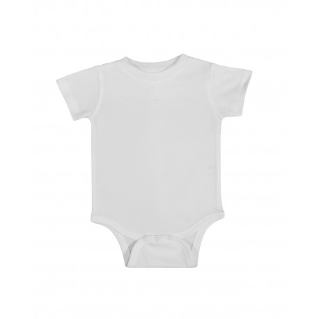 4480 Rabbit Skins 4480 Infant Premium Jersey Bodysuit WHITE