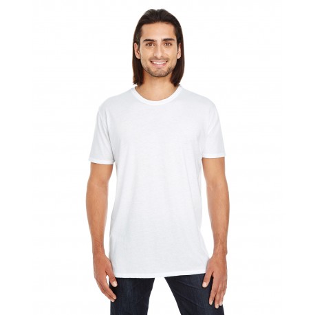 130A Threadfast Apparel 130A Unisex Pigment-Dye Short-Sleeve T-Shirt WHITE