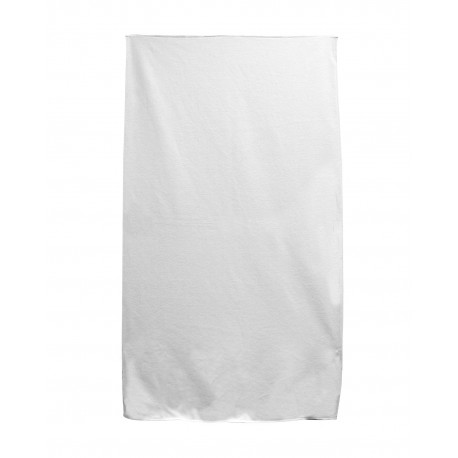 CSB3060 Carmel Towel Company CSB3060 Sublimation Velour Towel WHITE