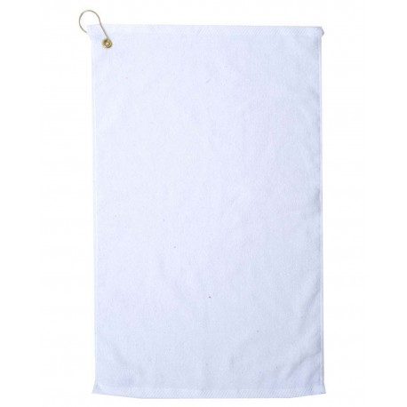 TRU35CG Pro Towels TRU35CG Platinum Collection Golf Towel WHITE