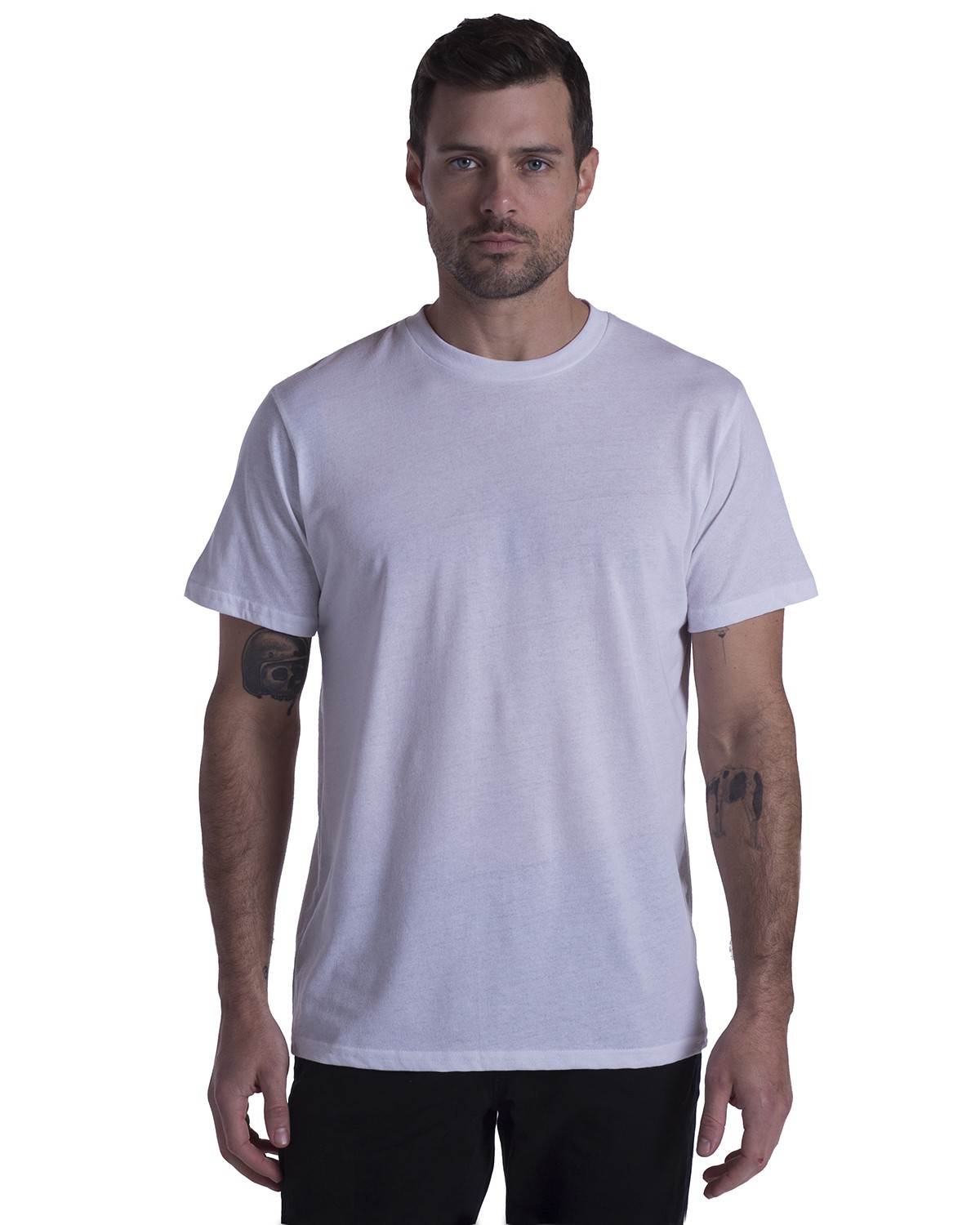 US Blanks US2000R Men's Short-Sleeve Recycled Crew Neck T-Shirt