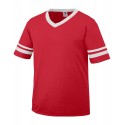 360 Augusta Sportswear WHITE/RED