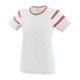 3011 Augusta Sportswear WHITE/RED/WHT