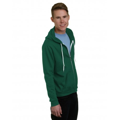 BA875 Bayside BA875 Unisex 7 Oz., 50/50 Full-Zip Fashion Hooded Sweatshirt HUNTER GREEN