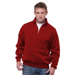 Bayside BA920 Unisex 9.5 Oz., 80/20 Quarter-Zip Pullover Sweatshirt
