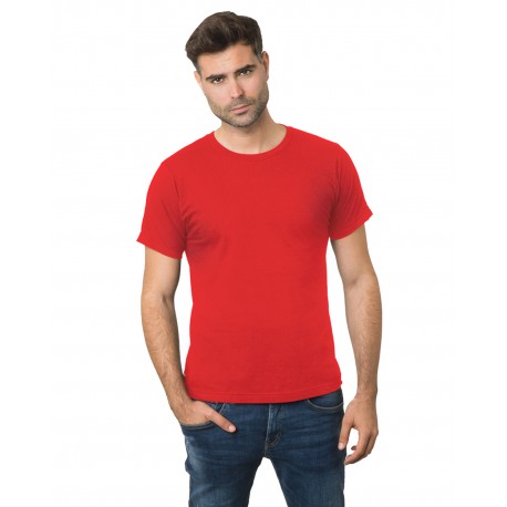 BA9500 Bayside BA9500 Unisex 4.2 Oz., 100% Cotton Fine Jersey T-Shirt RED