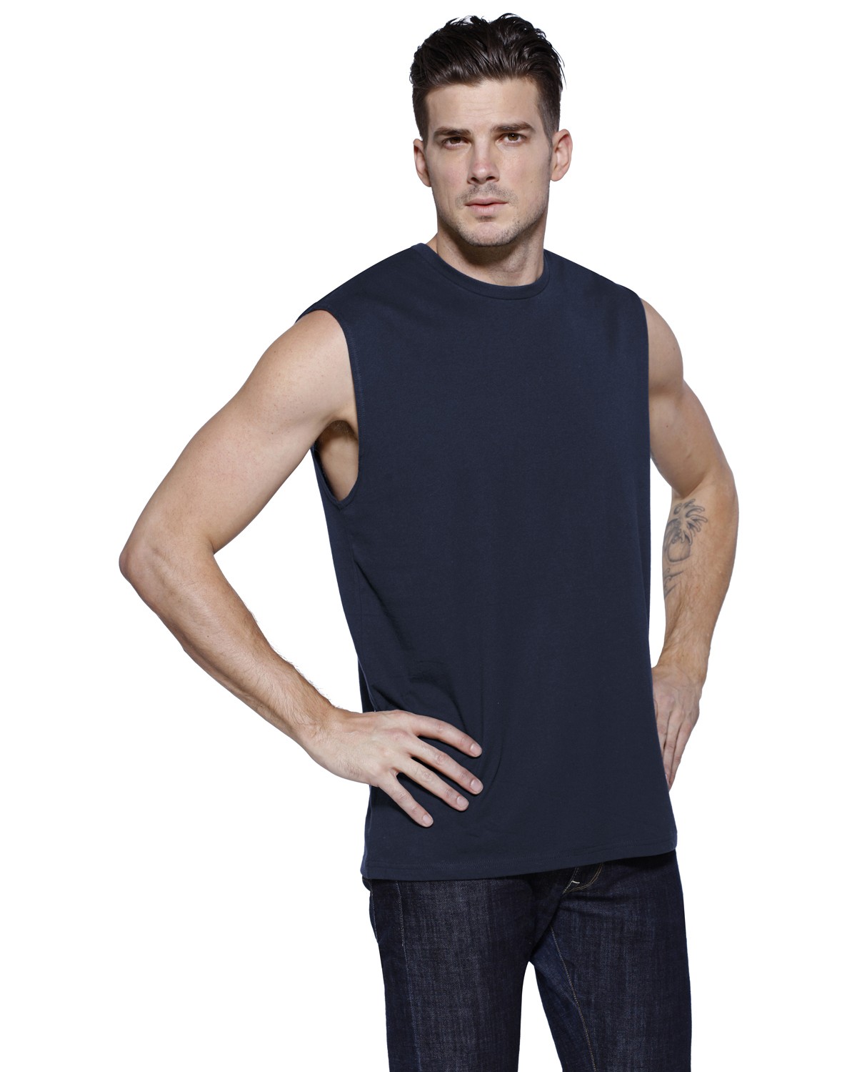 StarTee ST2150 Men's Cotton Muscle T-Shirt
