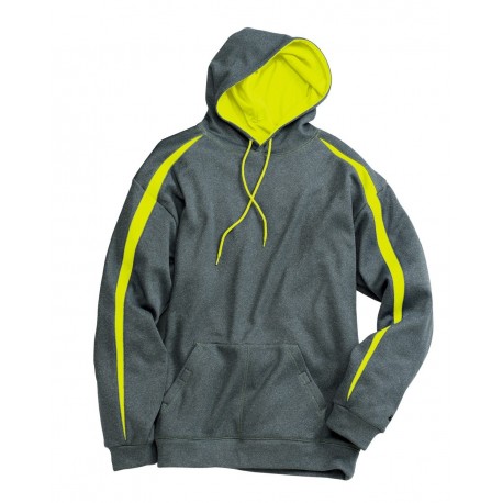 1467 Badger 1467 Pro Heather Fusion Performance Fleece Hooded Pullover 