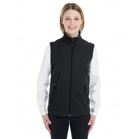 CE701W Core 365 CE701W Ladies' Cruise Two-Layer Fleece Bonded Soft Shell Vest 