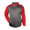 1484 Badger Carbon Heather/ Red