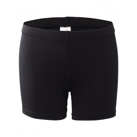 4614 Badger 4614 Women's Compression 4'' Inseam Shorts BLACK