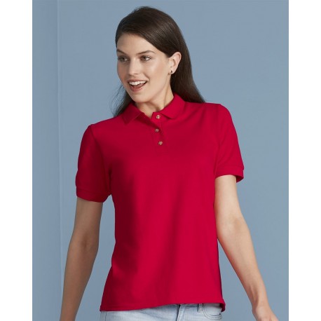 3800L Gildan 3800L Ultra Cotton Womens Pique Knit Sport Shirt 
