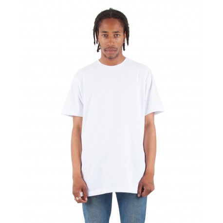 SHASS Shaka Wear SHASS Adult 6 Oz., Active Short-Sleeve Crewneck T-Shirt WHITE