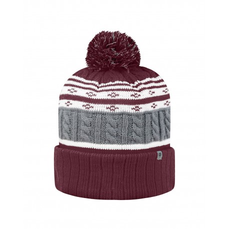 TW5002 Top Of The World TW5002 Adult Altitude Knit Cap BURGUNDY