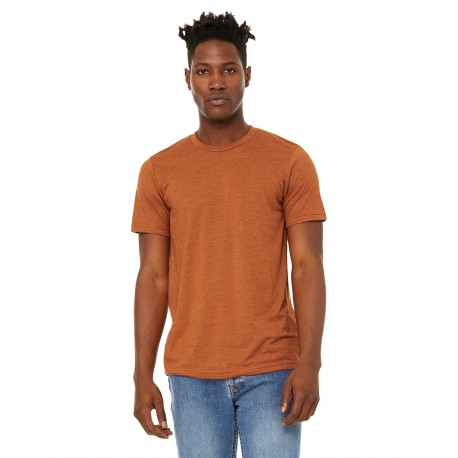 3301C Bella + Canvas 3301C Unisex Sueded T-Shirt HEATHER AUTUMN