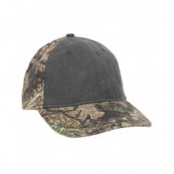 Outdoor Cap PDC100 Camo Cap with Pigment-Dyed Twill Front