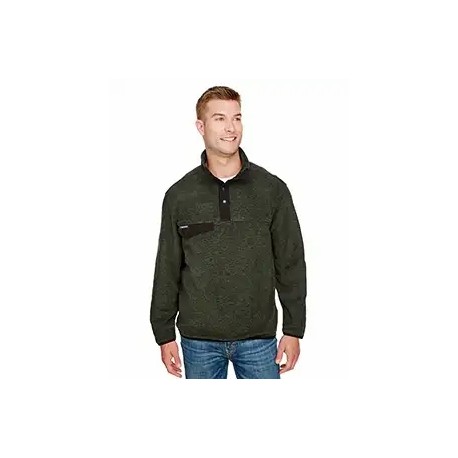 7352 Dri Duck 7352 Men's Denali Fleece Pullover Jacket FATIGUE
