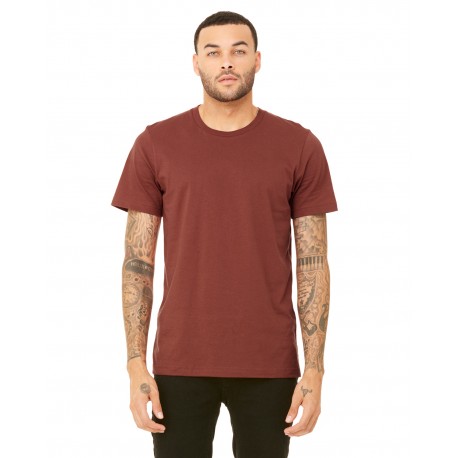 3001C Bella + Canvas 3001C Unisex Jersey T-Shirt RUST