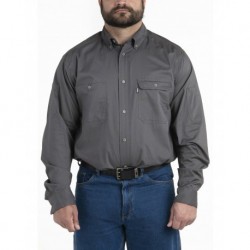 Berne SH21 Men's Utility Lightweight Canvas Woven Shirt