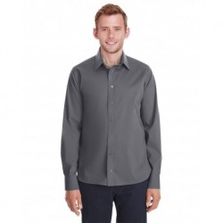 Devon & Jones DG561 Men's Crown Collection Stretch Broadcloth Untucked Shirt
