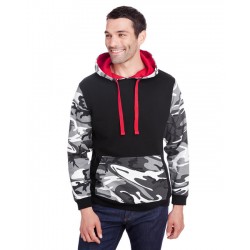 Code Five 3967 Men's Fashion Camo Hooded Sweatshirt
